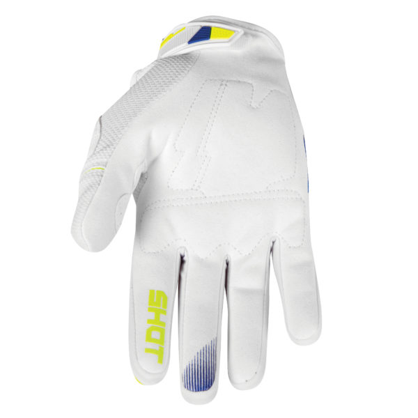 Shot Adult Contact Gloves - Trust Blue White - XL (11) - Image 3