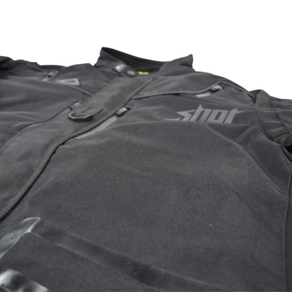 Shot Hurricane Defender Adult Enduro Jacket - Black - Small - Image 6