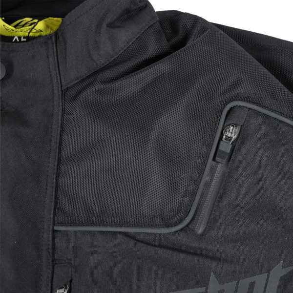 Shot Hurricane Defender Adult Enduro Jacket - Black - Small - Image 7