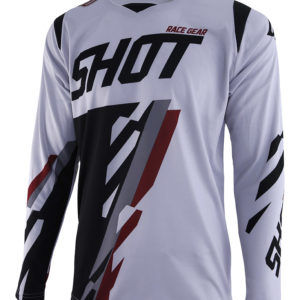 Shot Contact Score Grey Adults MX Jersey – XL