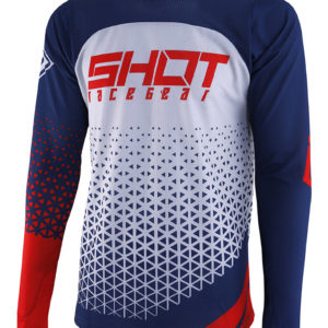 Shot Aerolite Delta Red Adults MX Jersey – Small