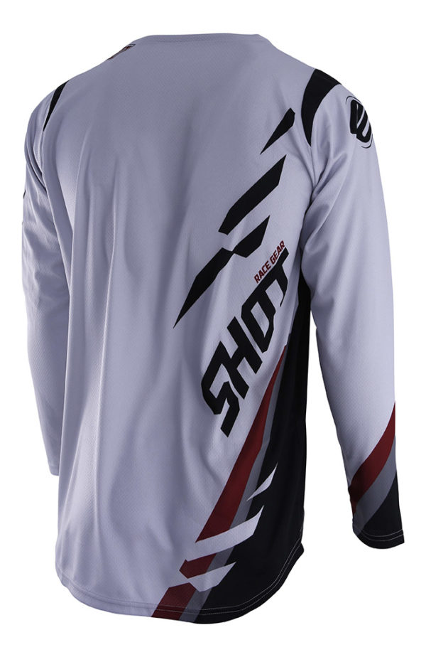 Shot Contact Score Grey Adults MX Jersey - XL - Image 2