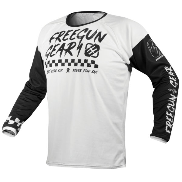 Freegun By Shot Devo MX Jersey Adult - Speed White - S