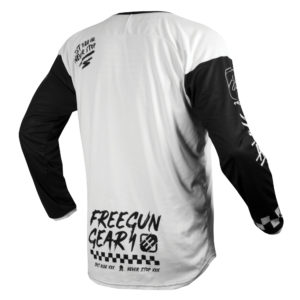 Freegun By Shot Devo MX Jersey Adult – Speed White – S