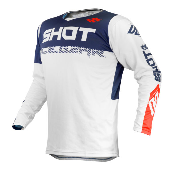 Shot Contact MX Jersey Adult - Trust Blue Red - S