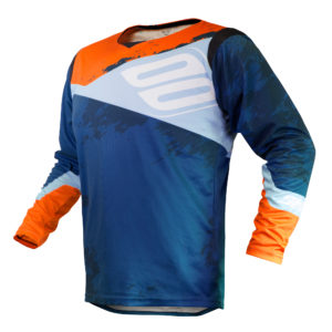 Shot Contact MX Jersey Adult – Shadow Blue Orange – S