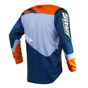 Shot Contact MX Jersey Adult – Shadow Blue Orange – S