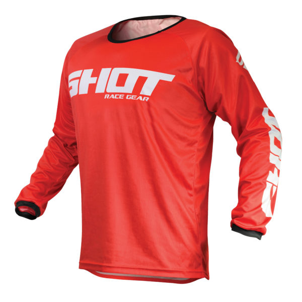 Shot Devo MX Jersey Adult - Raw Red - M