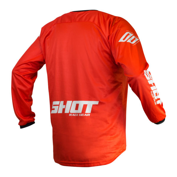Shot Devo MX Jersey Adult - Raw Red - M - Image 2