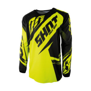 Shot Devo MX Jersey Kids – Fast Neon Yellow – 10/11