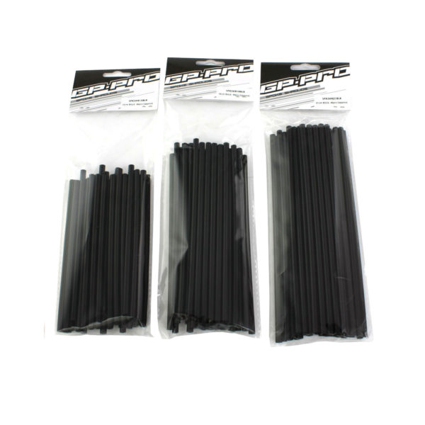 GP Pro Pack Of 40 Black Spoke Shrouds - 21cm - Image 2