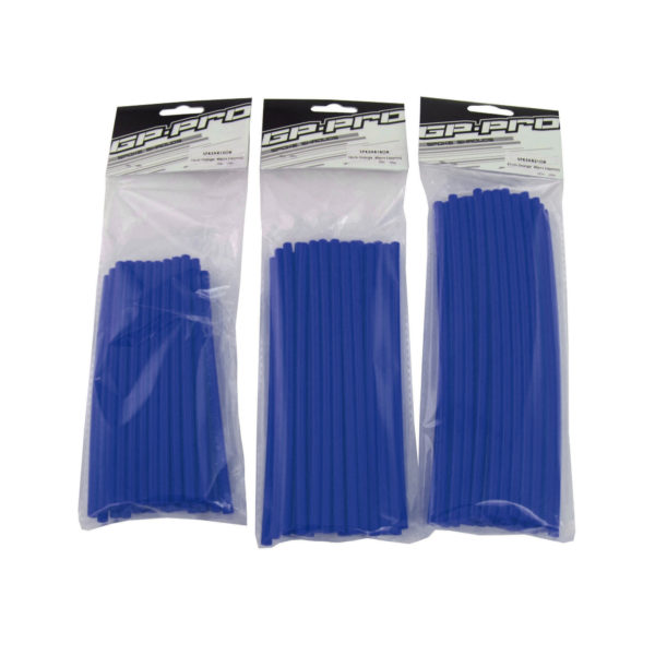 GP Pro Pack Of 40 Blue Spoke Shrouds - 15cm - Image 2