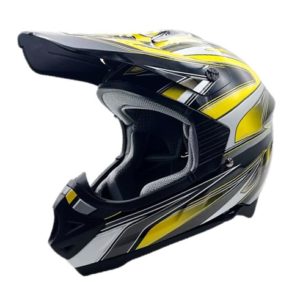 Stealth Helmet HD203 MX Yellow Edge XL