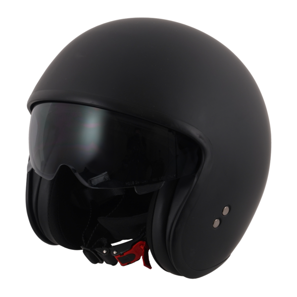 Stealth Open Face Helmet - Matt Black - Large