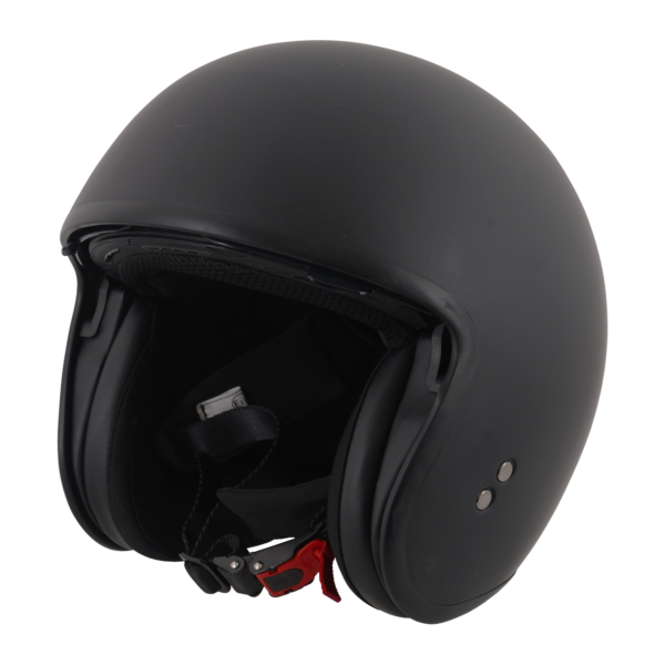 Stealth Open Face Helmet - Matt Black - Large - Image 3