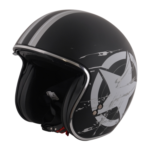 Stealth Open Face Helmet - Star Rider - Large - Image 3