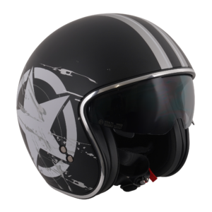 Stealth Open Face Helmet – Star Rider – Large