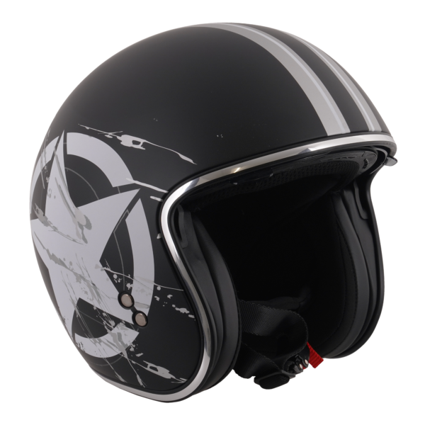 Stealth Open Face Helmet - Star Rider - Large - Image 9