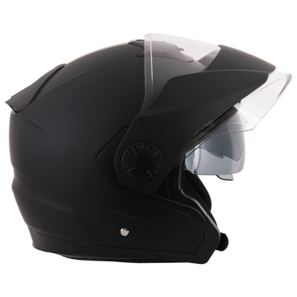 Stealth Metro Open Face Helmet - Matt Black - Large - Image 12