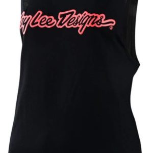 Troy Lee Designs Womens Signature Tank – Black – Small