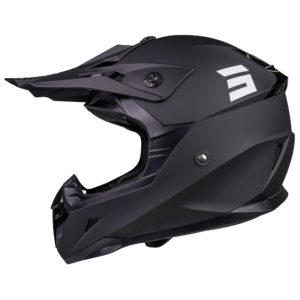 Shot MX Helmet Pulse Solid Black Matt [Extra Small]