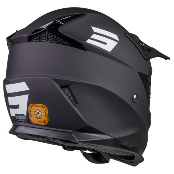 Shot MX Helmet Pulse Solid Black Matt [Extra Small] - Image 5