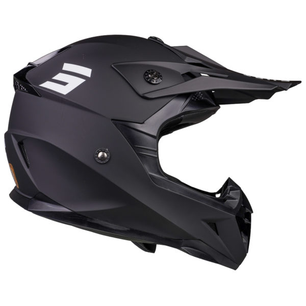 Shot MX Helmet Pulse Solid Black Matt [Extra Small] - Image 14