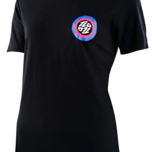 Troy Lee Designs Womens Spun Short Sleeve T-Shirt – Black – Small