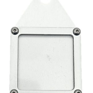 Bike It Tax Disc Holder (Square – Silver)