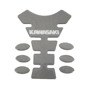 Bike It Carbon Effect Logo Spine Tank Pad – Kawasaki