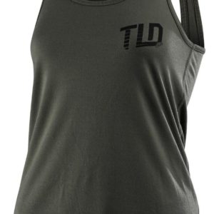Troy Lee Designs Womens Trackside Tank – Military Green – Small