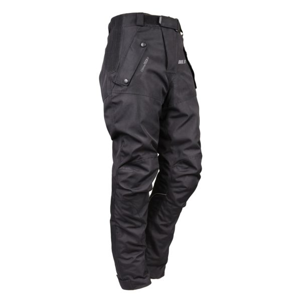 Bike It 'Triple Black' Ultimate Adventure Waterproof Motorcycle Pants/Trousers - LARGE - Image 7