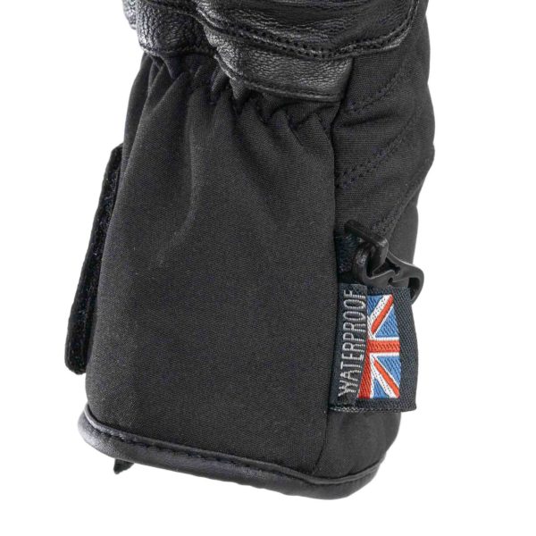 Bike It "Triple Black" All-Seasons Motorcycle Glove - Large - Image 5