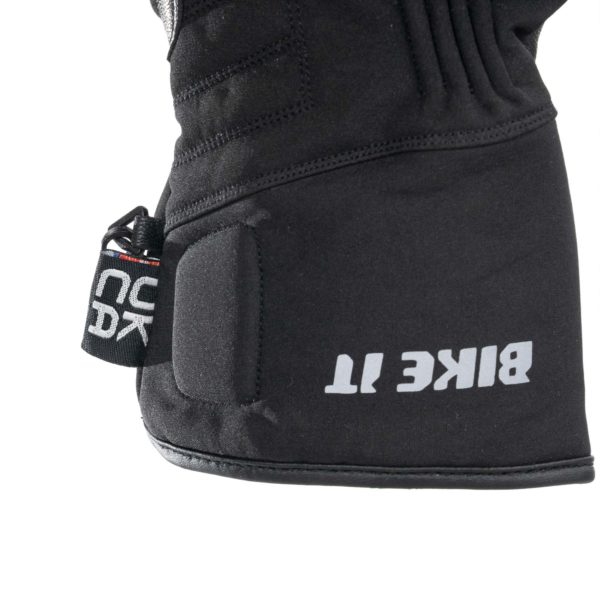 Bike It "Triple Black" All-Seasons Motorcycle Glove - Large - Image 6