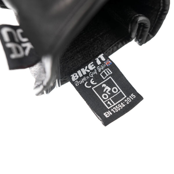 Bike It "Triple Black Air" Summer Motorcycle Glove - Large - Image 6