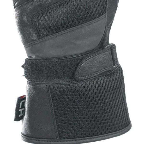 Bike It "Triple Black Air" Summer Motorcycle Glove - Large - Image 5