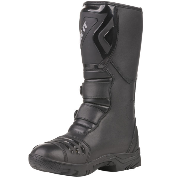Bike It 'Triple-Black' Motorcycle Adventure Boot (Black) - UK6 / EUR40 - Image 8
