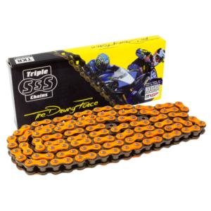 Triple-S Standard Chain 420-108 Link Orange Colour