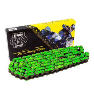 Triple-S Standard Chain 420-108 Link Green Colour
