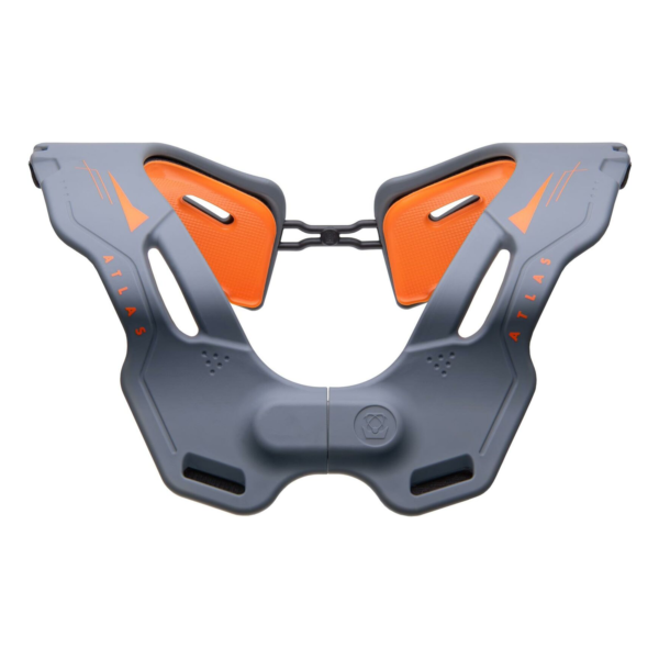 Atlas Vision Adult Anti-Compression Collar Grey Orange Small / Medium