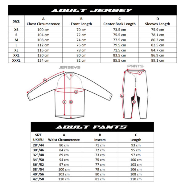 UFO Horizon Mx Pant Red/White - UK28"/ EUR44" - Image 3