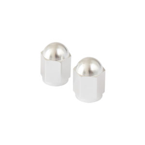 Bike It Hexagon Valve Caps – Chrome