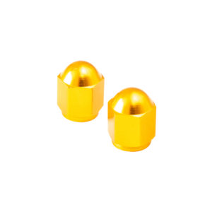 Bike It Hexagon Valve Caps – Gold