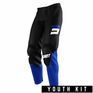 Shot Raw Pants – Burst Blue (Youth) – Y4-5