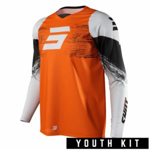 Shot Youth Raw Jersey (Burst Orange) – Y4-5