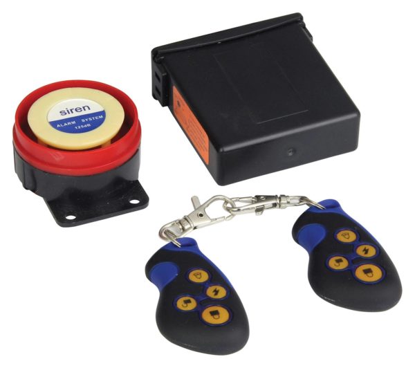 BikeTek 12V Remote Motorcycle Alarm - Full Model
