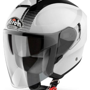 Airoh Helmet Hunter Jet – Simple White Gloss – S