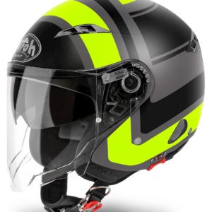 Airoh Helmet City One Jet – Wrap Yellow Matt – S
