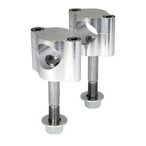 Bike It Aluminium CNC Bar Clamp CR / KX Style – 22.2mm Bar fitment