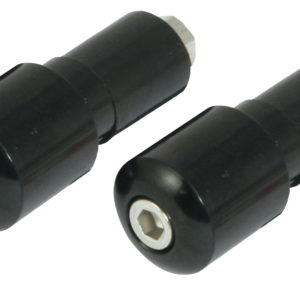 Bike It Black 13mm Slim Bar End Weights